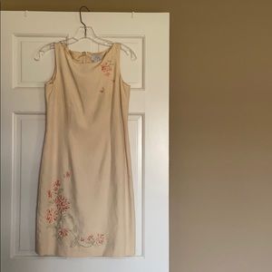 Ann Taylor silk linen dress